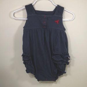 Burt’s Bees Ruffle Onesie - 3-6 mos.